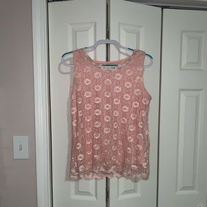 Lace tank